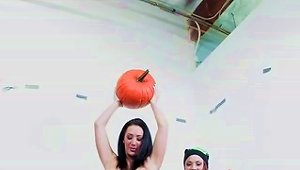 Jayden And Kristina S Pumpkin Fun