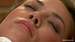 Kristina Rose Gets Penetrated With A Machine And A Wired Toy