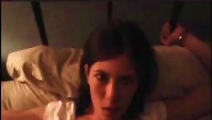 Skinny Brunette Amateur With A   Gets Fucked Hard While Handcuffed To The Bed