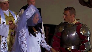 Lovely Porn Chick Roxy Panther In A Royal Costume Fucks Her King