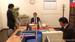 Immaculate Japanese Wife Gags On Her Hubby's Big Cock