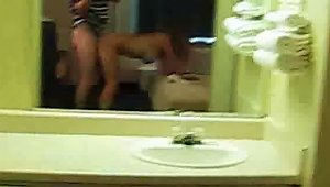 Amateur  Being Fucked In Front Mirror