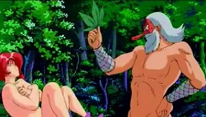 Redhead Anime Bitch Enjoys Having Sex With A Hulk Outdoors