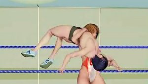 3d Hentai Smackdown In The Ring