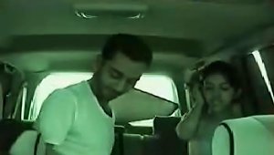 Backseat Action With A Very Horny Arab Chick