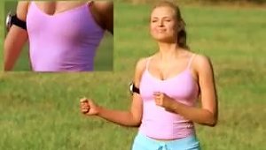 Slow Motion Shots Of Irina Voronina's Shaking Boobs